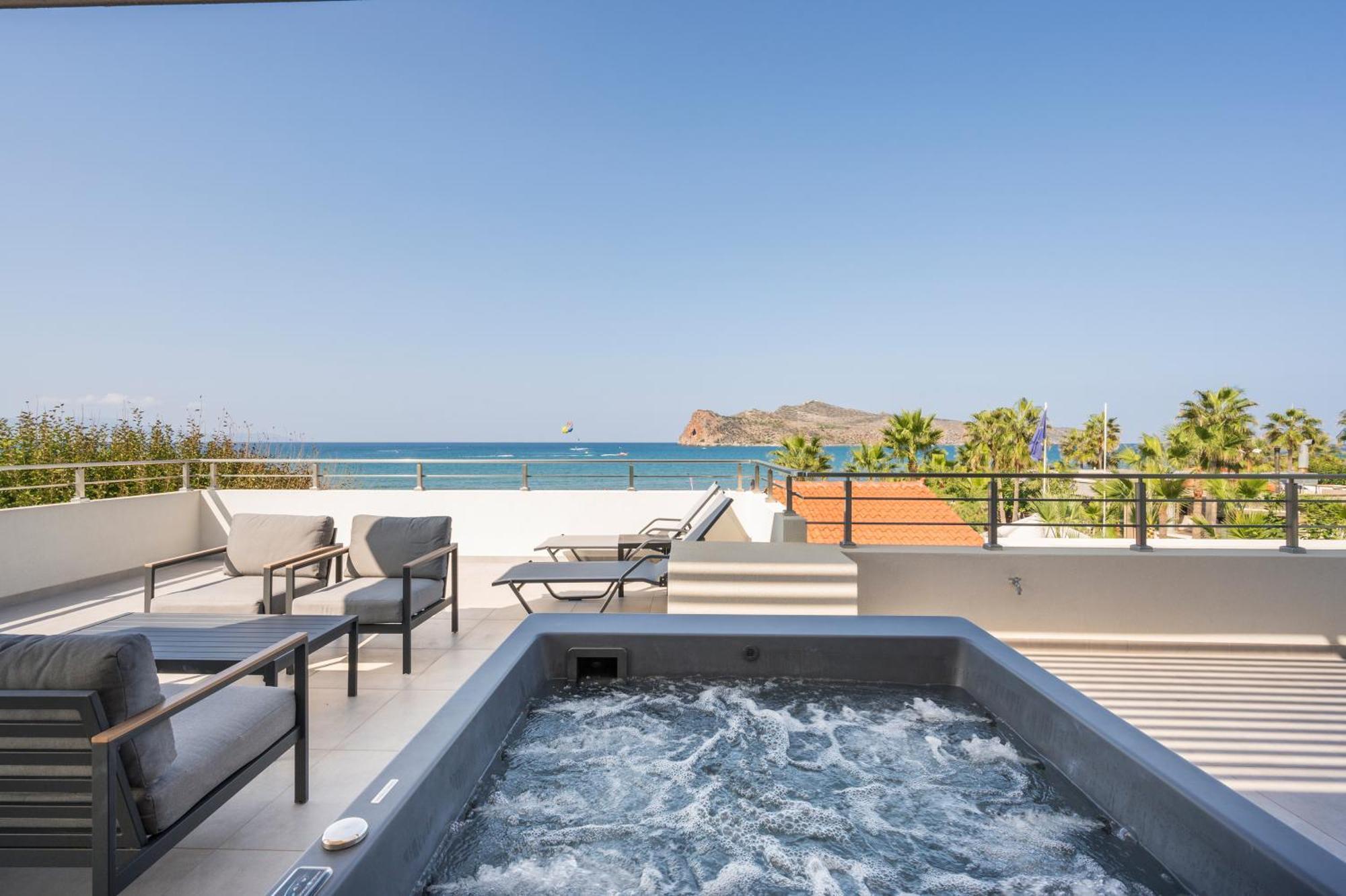 Ostrakon Suites Agia Marina Esterno foto