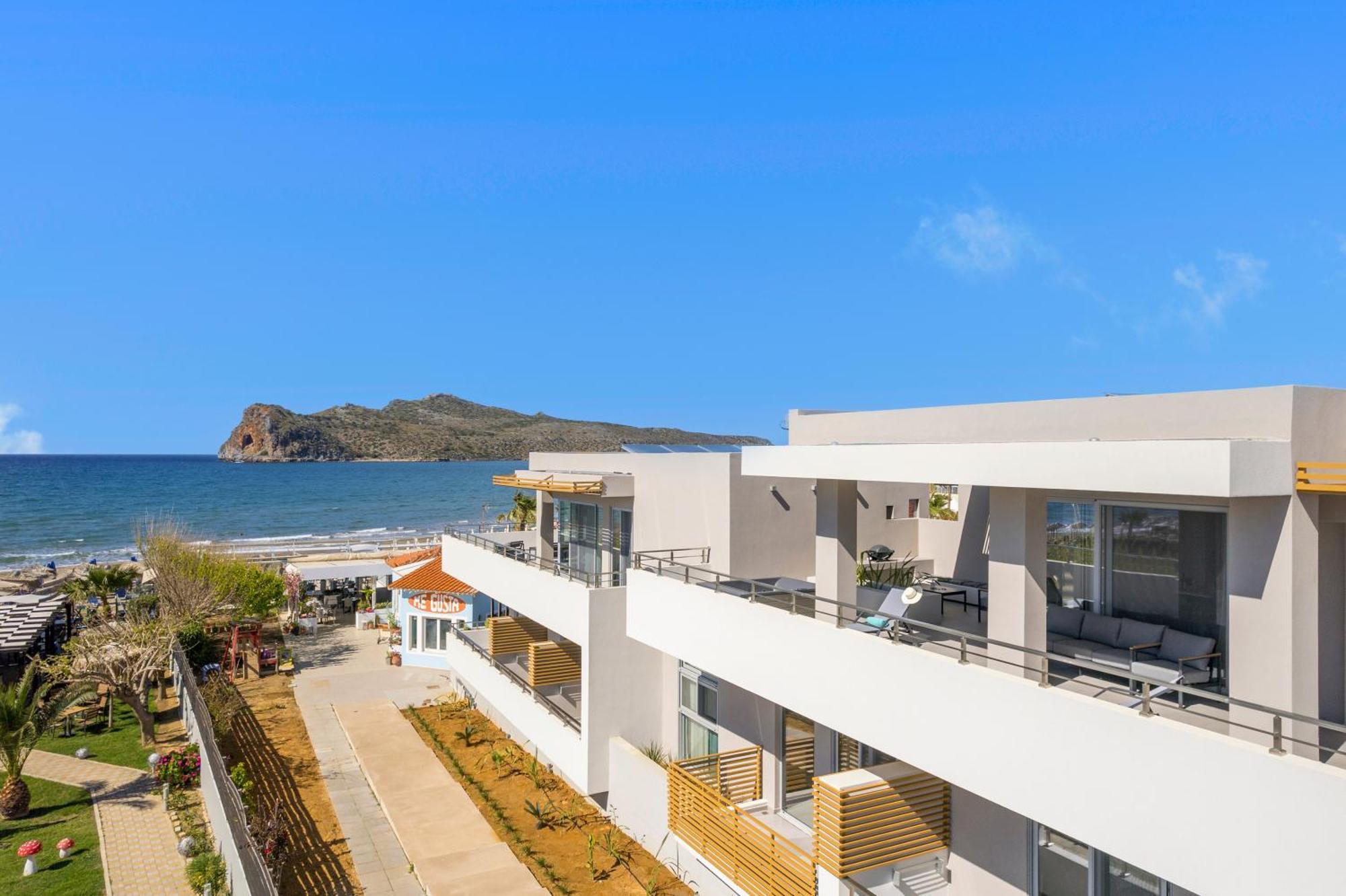 Ostrakon Suites Agia Marina Esterno foto